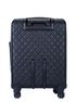 Quilted Wheeled Luggage 45, back view